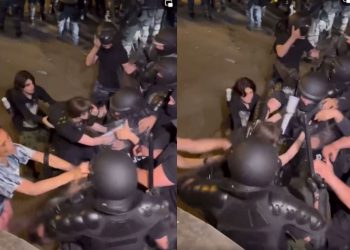 🎥”წიხლებს ურტყამენ პატარა გოგოებს”– რუსთაველის გამზირიდან საგანგაშო კადრები ვრცელდება