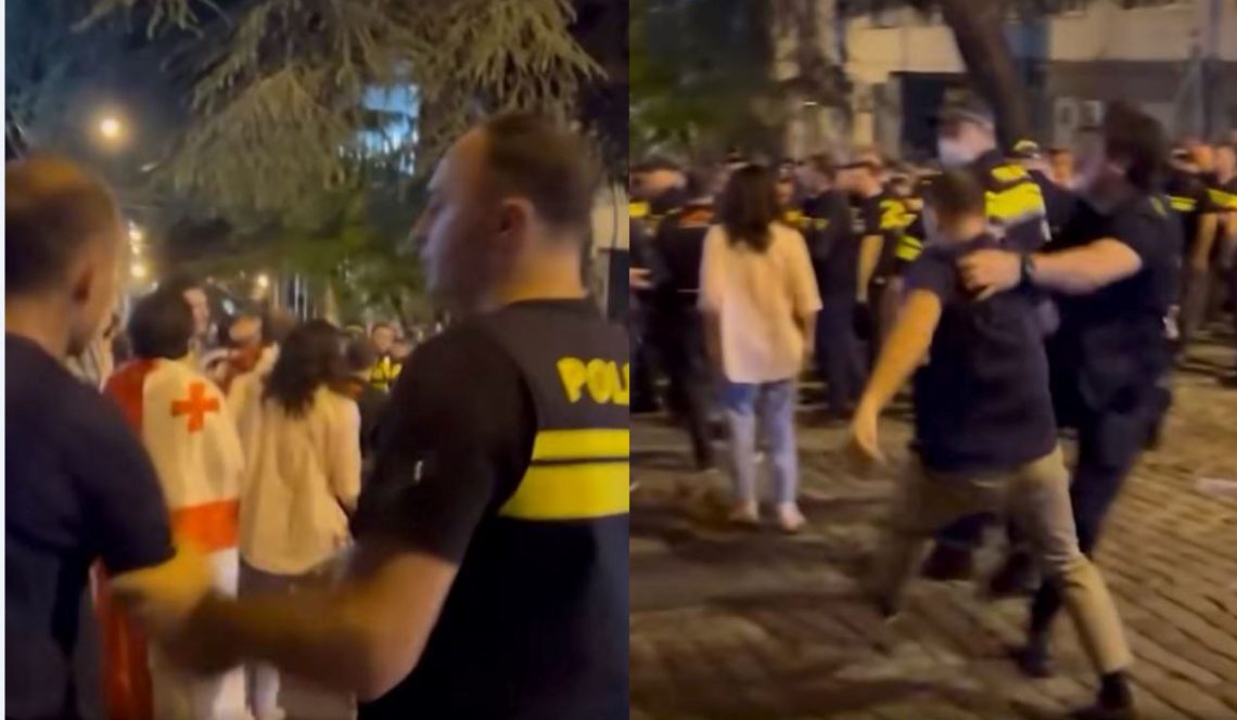 🎥მშვიდობიან აქციაზე დაკავებების სერია დაიწყო – რა ხდება ამ წუთებში ადგილზე?