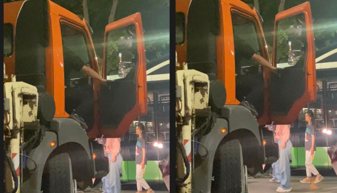 🎥სატვირთო მანქანა აქციის არასრულწლოვან მონაწილეებს ლამის დაეჯახა – რა მოხდა გზის გადაკეტვის დროს?