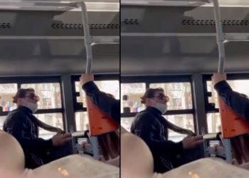 🎥“ძროხაა!…დედაშენს მიუყვან მასეთს? ყველაფერი გამოჩენილი აქვს, გოგომ უნდა შეინახოს თავისი აგებულება“ – დაპირისპირება ავტობუსში