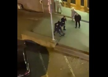 არსებული ინფორმაციით, პარლამენტთან რთი პირი დააკავეს