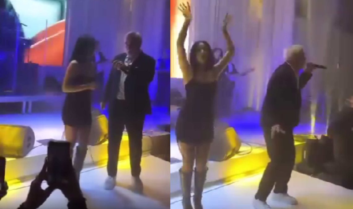 🎥ვალერი მელაძის კონცერტი საქართველოში – მომღერალმა ბლოგერი ანანო სახელაშვილი სცენაზე აიყვანა