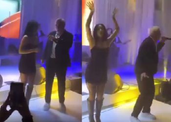 🎥ვალერი მელაძის კონცერტი საქართველოში – მომღერალმა ბლოგერი ანანო სახელაშვილი სცენაზე აიყვანა