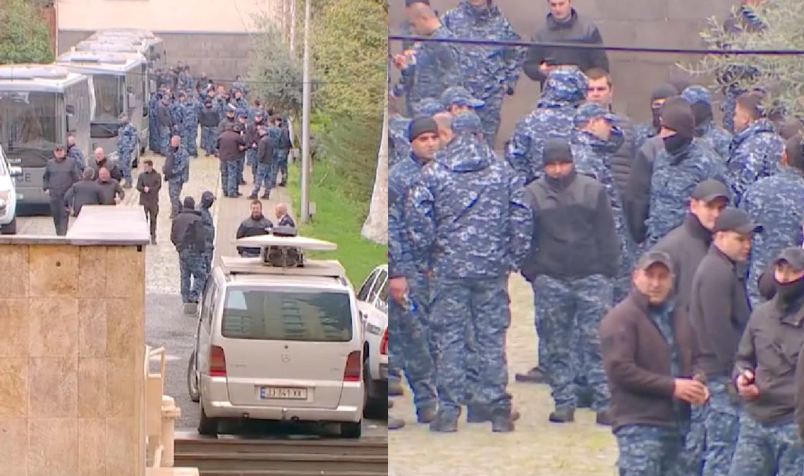 🎥პარლამენტთან ამ წუთებში სპეცრაზმია მობილიზებული- ნახეთ კადრები ადგილიდან