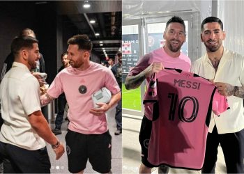 მესიმ ილია თოფურიას მაისური აჩუქა