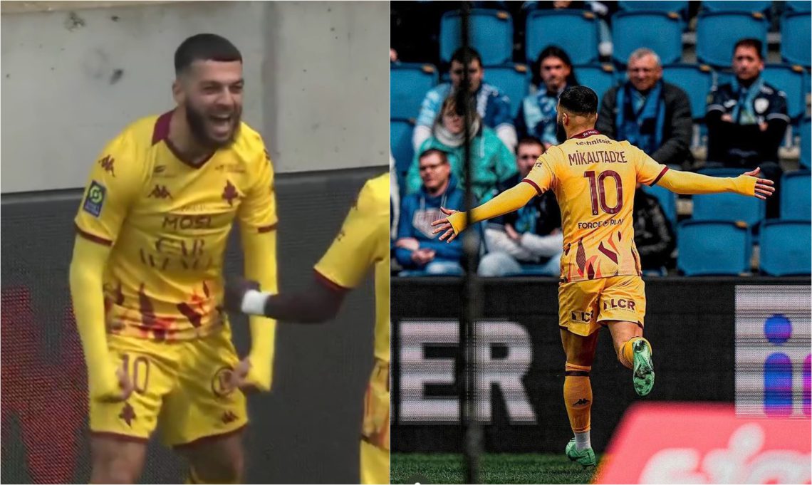 🎥 გოოლ!  მიქაუტაძემ ამ წუთებში საფრანგეთში საოცარი გოლი გაიტანა – ნახეთ კადრები