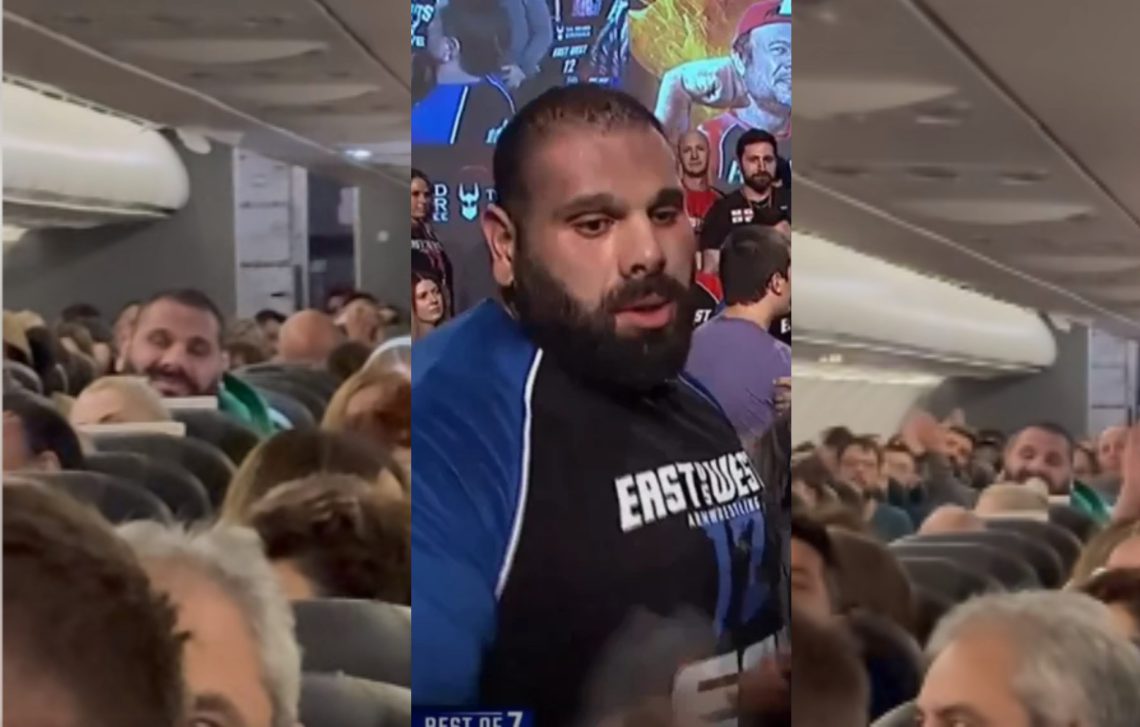 🎥როგორ დახვდნენ ჩემპიონ ლევან საგინაშვილს თბილისის აეროპორტში? – ემოციური კადრები თვითმფრინავიდან