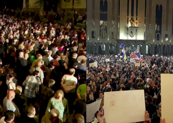 ცნობილია რომელ აქციაზე მეტი ხალხი იდგა – გუშინდელ პროევროპულზე თუ დღევანდელ სამთავრობოზე? -visioner-ის მონაცემები