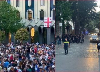 რუსთაველის გამზირი გადაიკეტა, ჩიტაძის ქუჩაზე კი პოლიცია გამოჩნდა – რა ხდება ადგილზე?