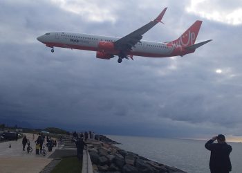 ბათუმის აეროპორტში სტამბოლი-ბათუმის თვითმფრინავი ვერ ჯდება