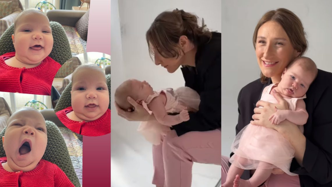 “უსაყვარლესი და უფუმფულესი თინა” – ნატა ბერეჟიანი შვილის ფოტოს გვიზიარებს