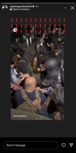 ტვ "იმედის" წამყვანი "ოცნების" სასტიკ დარბევაზე ალაპარკდა - "რატოო რატოო...?" - ნახეთ მისი პოსტი