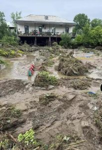 🎥 "ავტომობილები და სახლები ლაფშია ჩაფლული, საშინელება ხდება ბოლნისში" - კადრები ადგილიდან