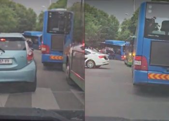 🎥ავტობუსების კოლონა ჩიქობავას ქუჩაზე – რა ხდება ადგილზე ამ წუთებში?