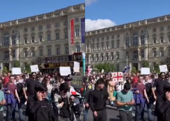 🎥ბერლინში უდიდესი აქცია რუსული კანონის წინააღმდეგ – რა კადრები ვრცელდება გერმანიიდან