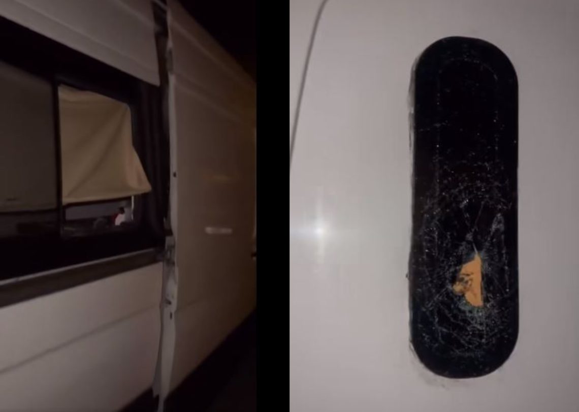 🎥ვიდეოგრაფ გიორგი ჯობავას მანქანა დაარბიეს