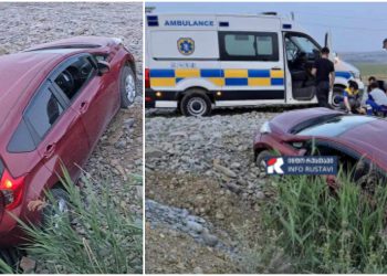 ავარია რუსთავის ავტობანზე – პირველი კადრები შემთხვევის ადგილიდან