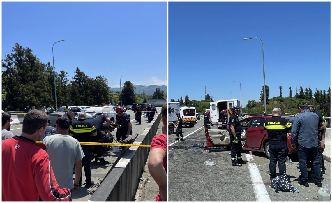 საშინელი ავარია ქობულეთში – არის მსხვერპლი