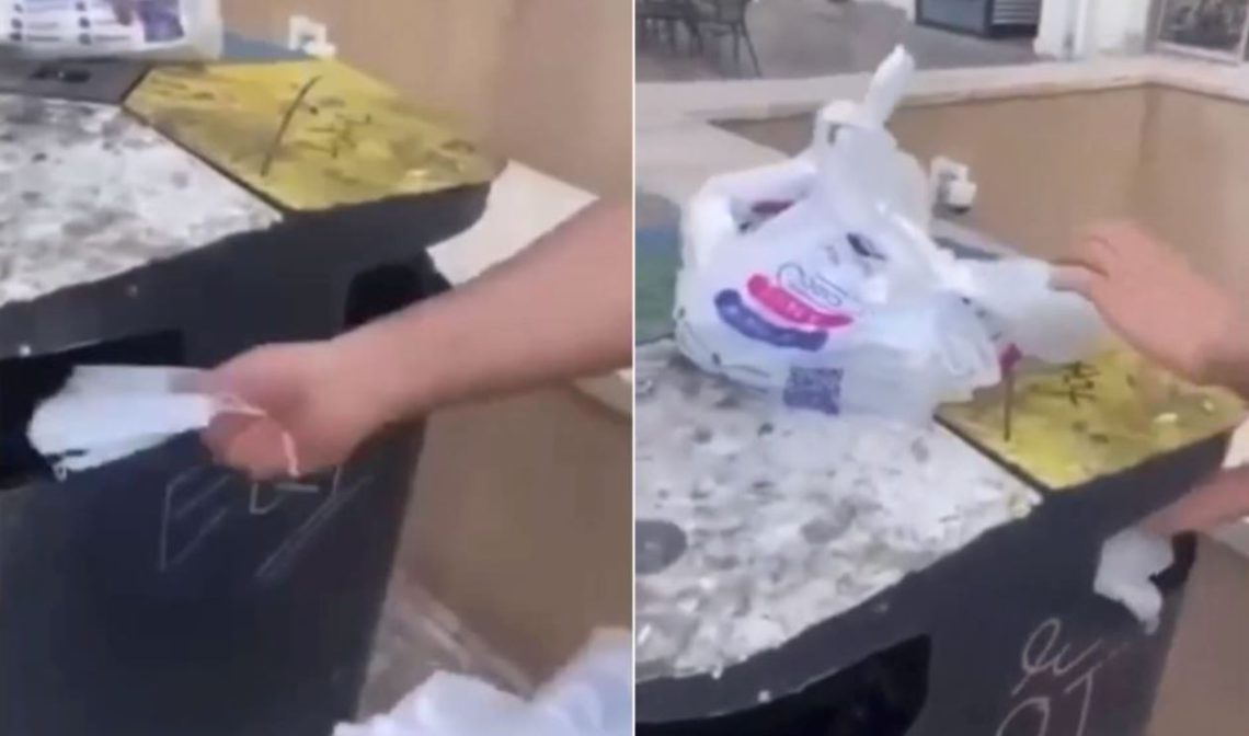 🎥”ოცნების” აქტივისტები სამედიცინო ნივთებს, რომელსაც PSP უფასოდ არიგებს, ნაგავში ყრიან- ნახეთ, რა კადრები ვრცელდება სოციალურ ქსელში