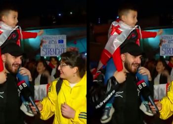 🎥ვინ არის აქციის ყველაზე პატარა მონაწილე? – “ასეთ ბავშვებს როგორ უნდა წაართვან ამ საზიზღრებმა მომავალი?”