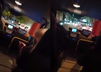 🎥 დაიწყეს ტრანსპორტში “ხალხზე მუშაობა”, რუსულ კანონს აჯერებენ ასე ხალხს -კადრები სამარშრუტო ტაქსიდან