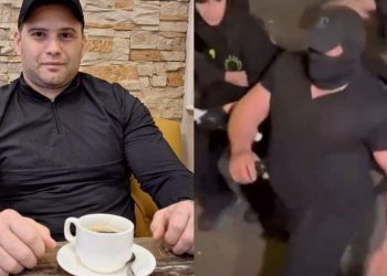 🎥ცნობილია, ვინ არის სპეცრაზმელი, რომელიც ახალგაზრდა გოგოს დაუნდობლად ურტყამს – ვრცელდება შოკისმომგვრელი კადრები