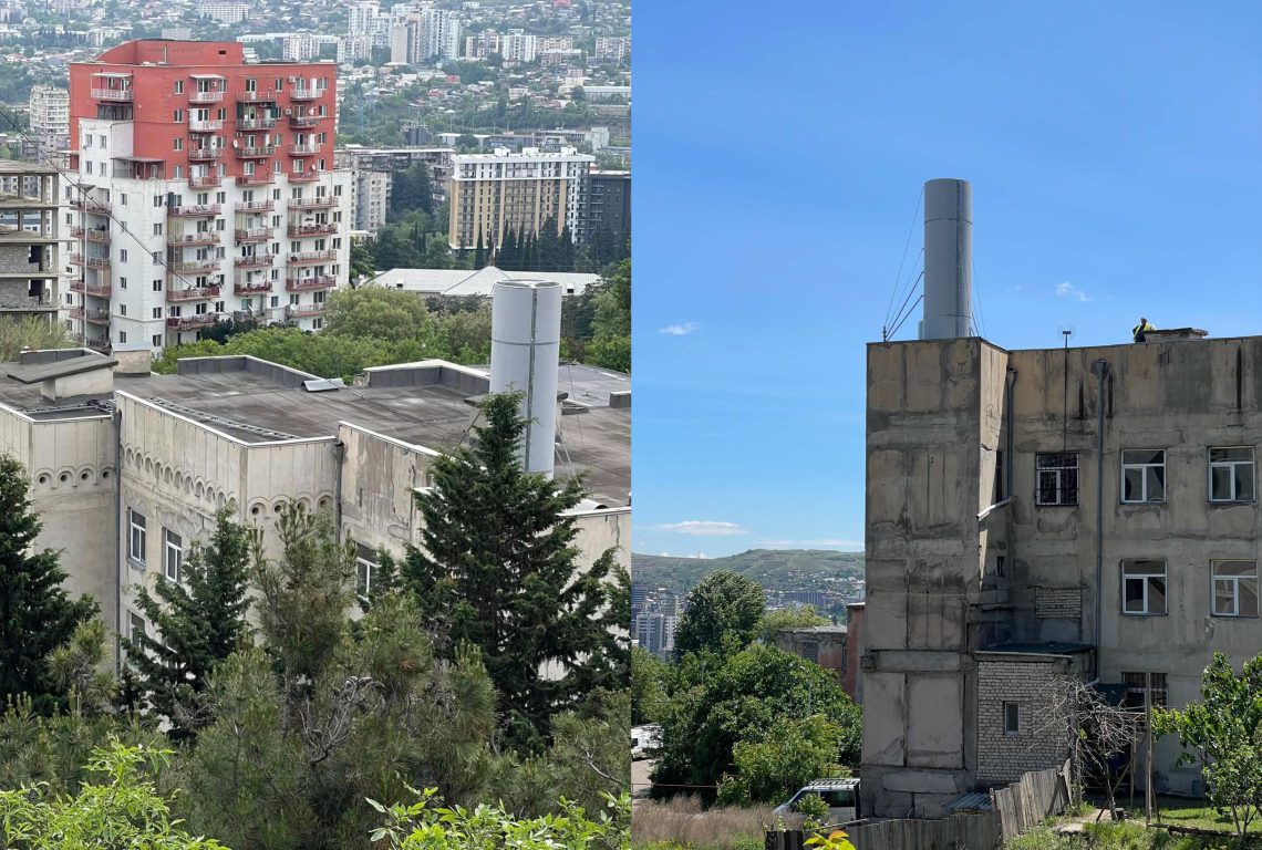 “გვიშველეთ, სკოლის თავზე დააყენეს ვებერთელა ანტენები”-  რა საგანგაშო კადრები ვრცელდება ამ წუთებში