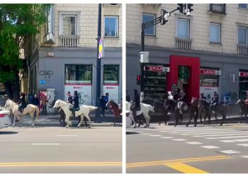 🎥 თბილისის ქუჩებში ცხენზე ამხედრებული მამაკაცები გამოჩნდნენ- ოჯახის სიწმინდის დღესთან დაკავშირებით, მსვლელობა იწყება