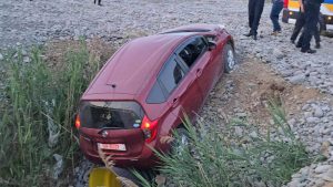 ავარია რუსთავის ავტობანზე - პირველი კადრები შემთხვევის ადგილიდან