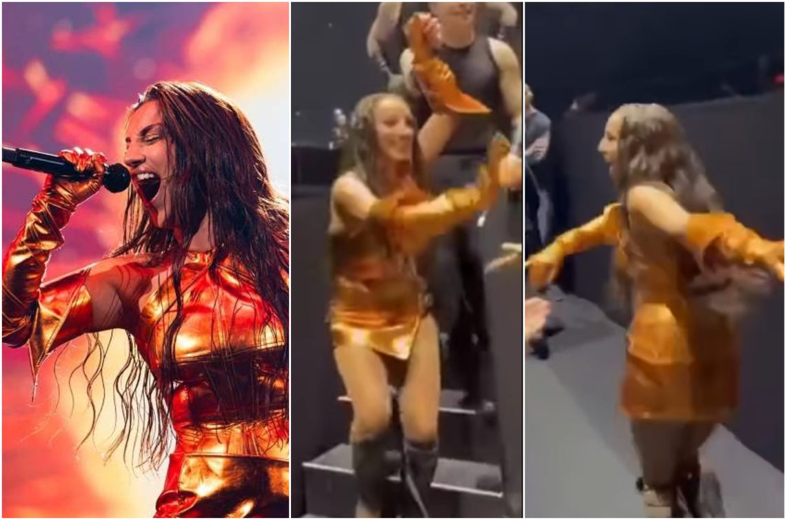 🎥 “ოეეეე… რუსეთის მონა” – ნუცა ბუზალაძეს ევროვიზიაზე გამოსვლისას დაუძახეს, სკანდალი კონცერტიდან