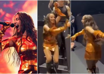 🎥 “ოეეეე… რუსეთის მონა” – ნუცა ბუზალაძეს ევროვიზიაზე გამოსვლისას დაუძახეს, სკანდალი კონცერტიდან