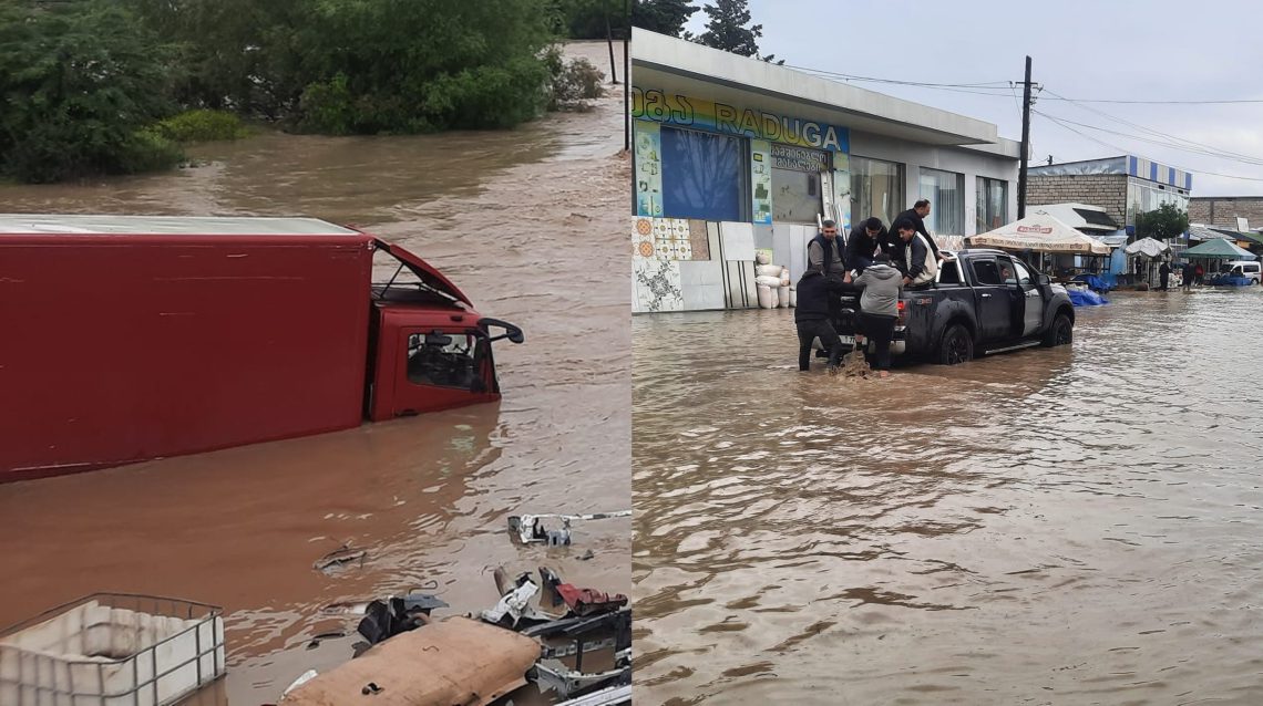 🎥 სტიქია მარნეულში, რა ხდება ამ წუთებში?