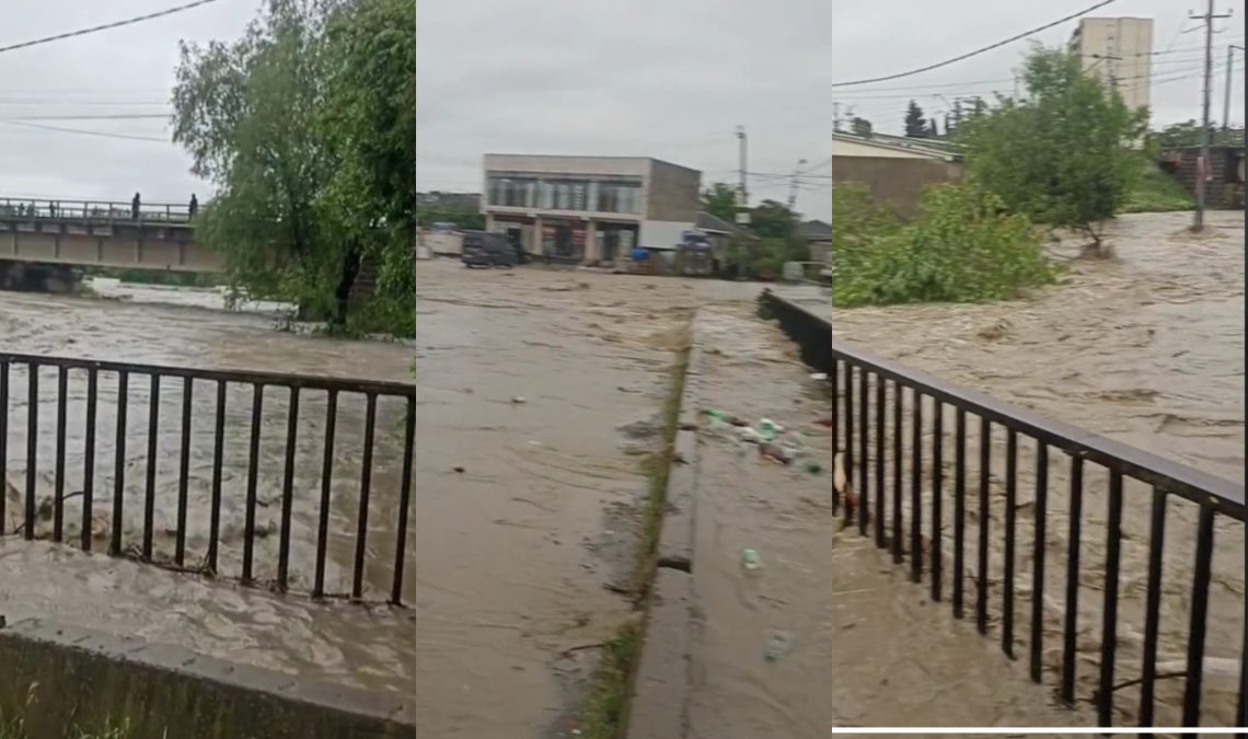 🎥 მდინარე ალგეთი ხიდზე გადადის- საჭირო გახდება თუ არა მისი აფეთქება?