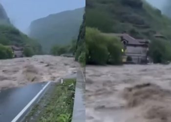 საქართველო-სომხეთის საზღვარზე მდინარემ ავტომობილი გაიტაცა – არის მსხვერპლი