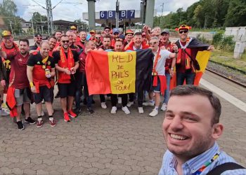 🎥 ბელგიელი ფანები საქართველოს გულშემატკივრობენ – “მეტრონომის” კადრები გერმანიიდან