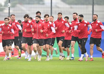 საქართველოს ეროვნულმა საფეხბურთო ნაკრებმა ჩეხეთთან მატჩამდე ფელბერტში ბოლო ვარჯიში ჩაატარა