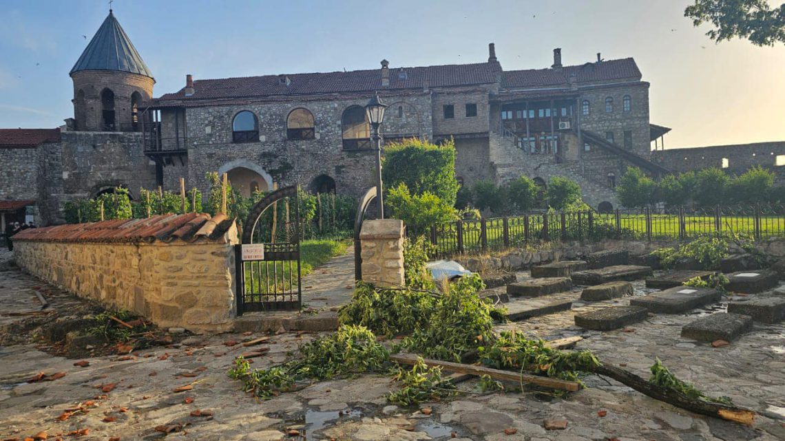 რა მდგომარეობაა ალავერდის მონასტერში, რომელსაც ქარიშხალმა გადაუარა – სააგენტოს განცხადება