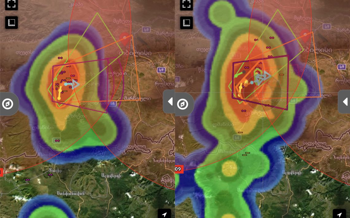 თეთრწყაროს უახლოვდება შტორმი სიძლიერე მესამე კატეგორიით ფასდება- გაფრთხილება მოსალოდნელი ამინდის გაუარესების შესახებ