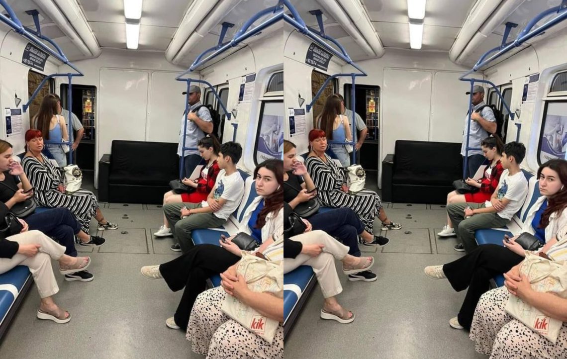 🎥ვაგონში დივანი დაამატეს? – უცნაური კადრები თბილისის მეტროდან?