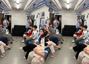 🎥ვაგონში დივანი დაამატეს? – უცნაური კადრები თბილისის მეტროდან?