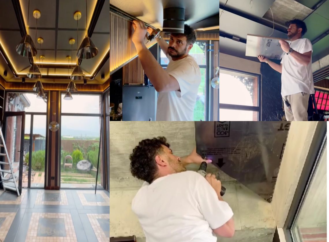 რატი დურგლიშვილი ფეშენებელური სახლიდან ახალ კადრებს აქვეყნებს