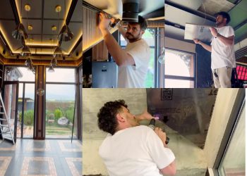 რატი დურგლიშვილი ფეშენებელური სახლიდან ახალ კადრებს აქვეყნებს