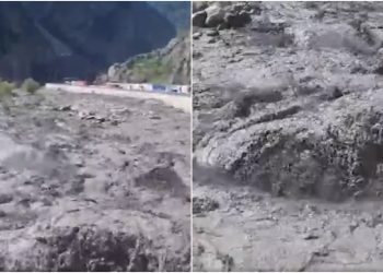 🎥მდინარე დევდორაკი ადიდდა- კადრები დარიალის ხეობიდან