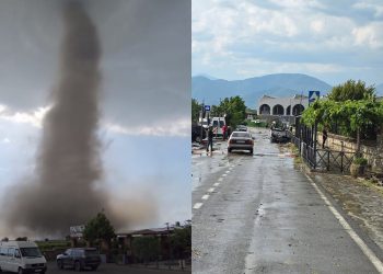🎥ამოტრიალდა მანქანა, წაიქცა ხეივანი, დაზიანდა გუმბათი – პირდაპირი კადრები ალავერდიდან