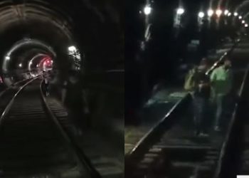 🎥მეტროში შეფერხების გამო, მოქალაქეები გვირაბიდან ფეხით გამოდიან – ვრცელდება საგანგაშო კადრები