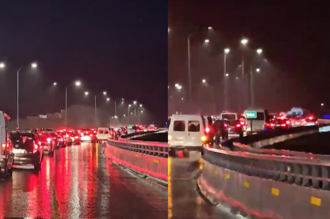 🎥 საცობი ავტობანზე – რა კადრები ვრცელდება ადგილიდან?