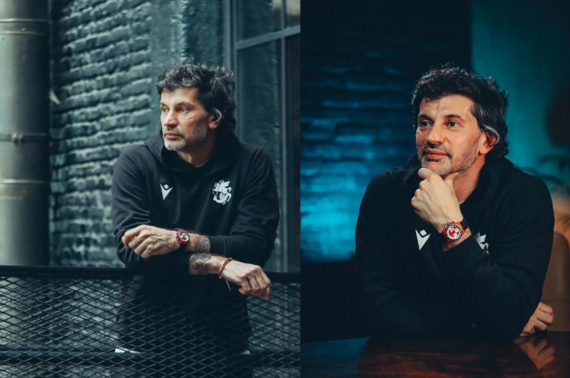 კახა კალაძე “DiW“-ის მიერ შექმნილ საათზე: “მაშინაც კი, როდესაც კლუბ „მილანთან“ ერთად დიდ საფეხბურთო ისტორიას ვწერდი, არცერთი წუთით არ გამიწყვეტია კავშირი ჩემს ქვეყანასთან”