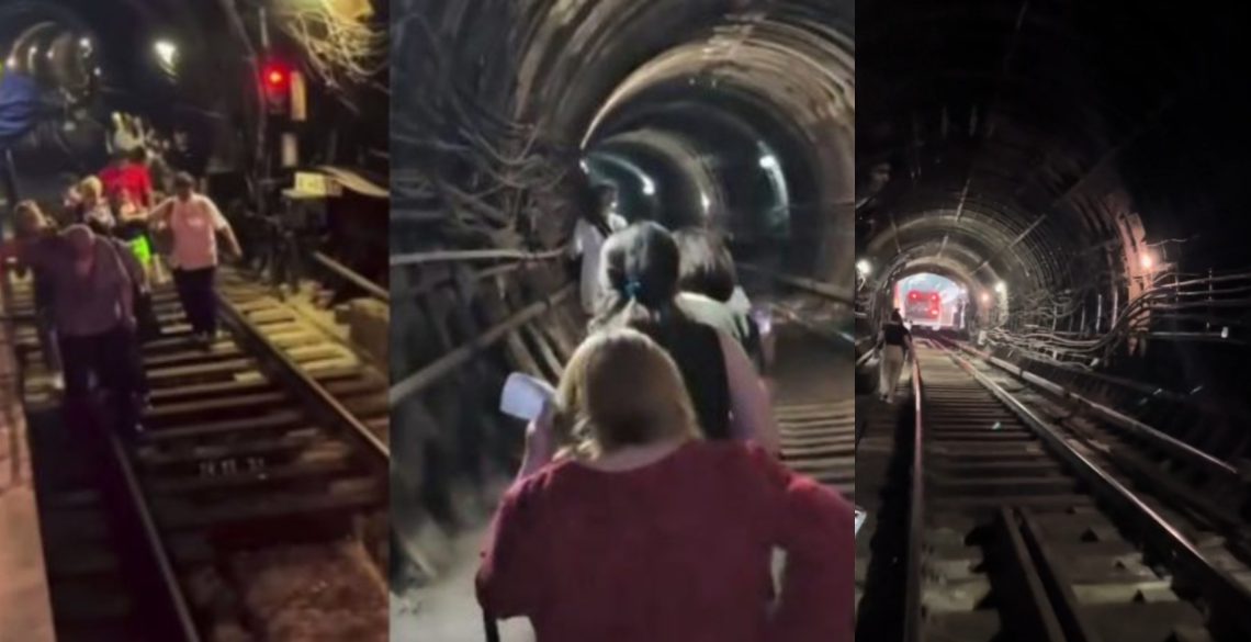 🎥 თბილისის მეტროს გვირაბში გაჭედილი მოქალაქეები ფეხით მიდიან ლიანდაგებში – რა კადრები ვრცელდება ვაგზლის მოედნიდან?
