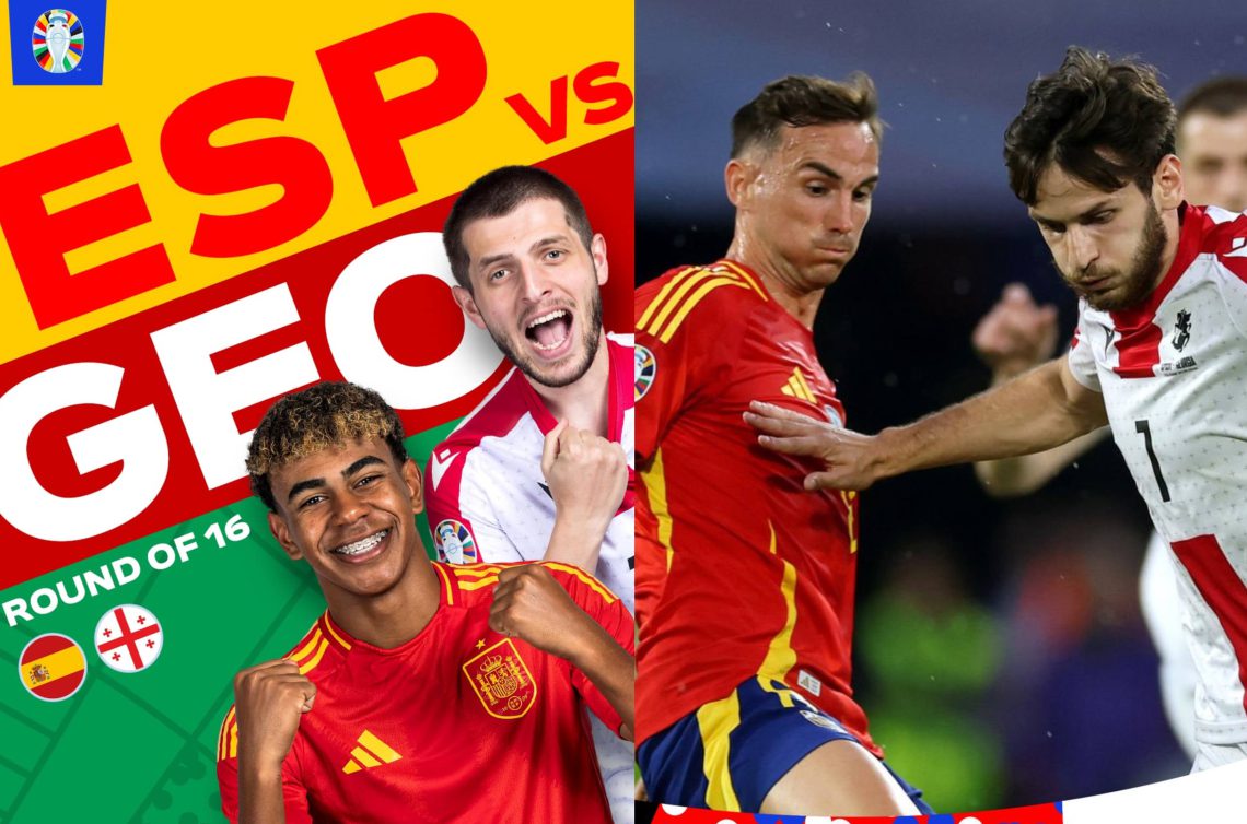 🎥 ესპანეთი-საქართველოს მატჩის პირველი ტაიმი ფრედ – 1:1 დასრულდა