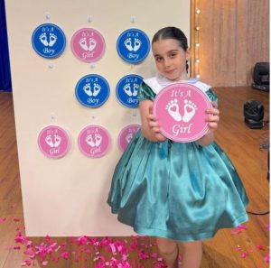 ირაკლი ნოზაძემ და მისმა მეუღლემ ბავშვის სქესი გადაცემაში გაიგეს - ნახეთ კადრები